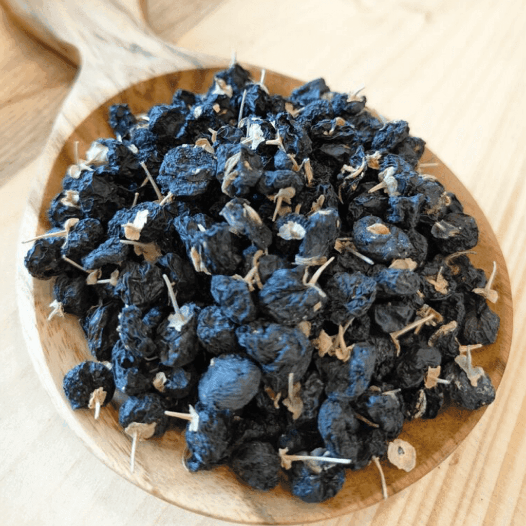 De geur Goji Black Tea