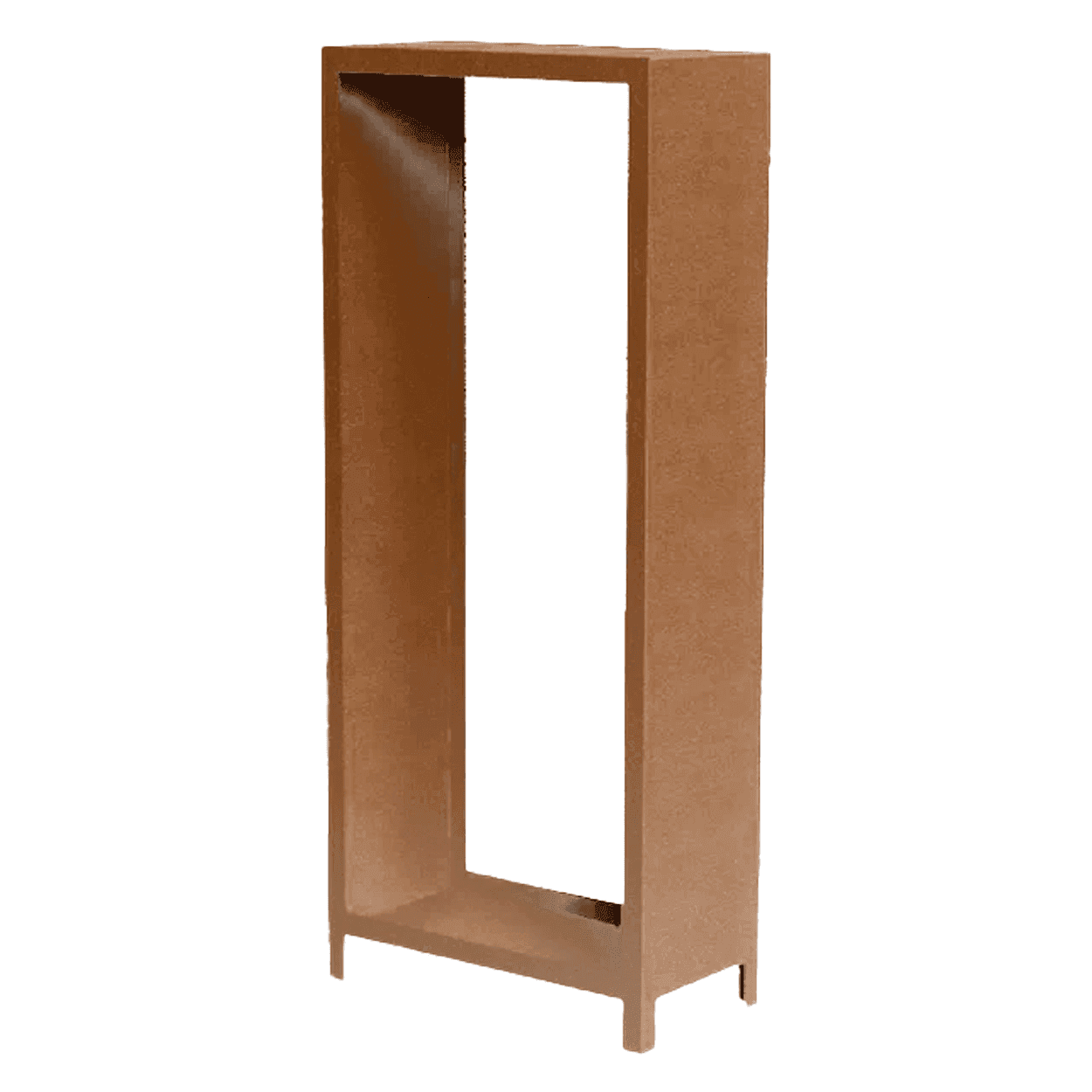 180x80x40 haard hout opslag cortenstaal VXhome