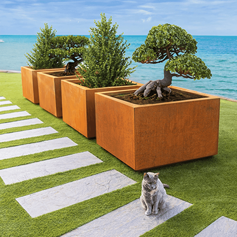 Plantenbak cortenstaal design VXhome